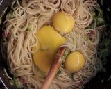 Pas rețetă Carbonara cu bostănei 4 fotografie