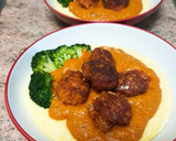 Foto del paso 4 de la receta: Polenta con delicias de longaniza roja y jamón