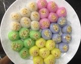 A picture of step 5 of Five-Color Bánh Trôi and Bánh Chay (Vietnamese Glutinous Rice Balls).