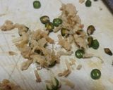 A picture of step 3 of Samosa - garma garma with the chutney.