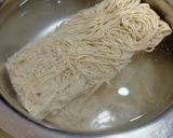 A picture of step 1 of Spicy Schezwan Noodles.