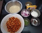 A picture of step 3 of Chola Biryani.