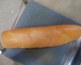 A picture of step 1 of Cheesy Garlic Bread.