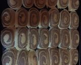 Foto del paso 6 de la receta: 👩🏼🍳Rollitos de vainilla y chocolate 🍫 🥰