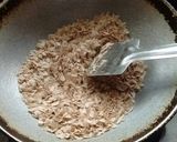 A picture of step 1 of Red poha & oats ladoo.