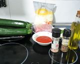 Foto del paso 1 de la receta: Calabacines rellenos de carne