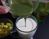 Foto langkah ke 1 dari resep Avocado Gula Aren with Matcha Latte.