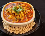 A picture of step 5 of Punjabi style Lobia Masala.