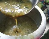 A picture of step 2 of Bathua ki daal.