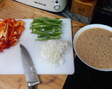 Foto del paso 1 de la receta: Hamburguesa vegana de soja deshidratada