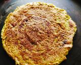A picture of step 7 of Sprouted Moong Chilla.