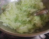 A picture of step 2 of Dudhi halwa.