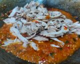 Foto langkah ke 5 dari resep Tempe isi ayam mercon.