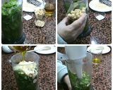 Foto del paso 1 de la receta: Mi versión de Pesto de espinacas y rúcula