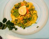 A picture of step 4 of Little Millet Vegetable khichadi.