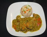 A picture of step 5 of Chicken Drumsticks Curry with Coconut Milk.