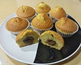 Foto del paso 8 de la receta Magdalenas caseras rellenas de chocolate y coco rallado