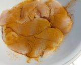 香煎薑黃有機雞柳的食譜步驟2照片