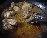A picture of step 7 of Chicken Biryani.