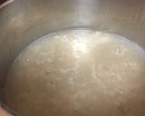 A picture of step 5 of Congee for the Instant Pot.