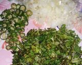 A picture of step 3 of Louki k kabab.