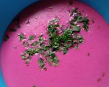 A picture of step 2 of Beetroot Buttermilk With Tempering.