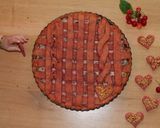 Foto del passaggio 5 della ricetta CROSTATA ROSA con doppia farcitura