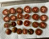 A picture of step 1 of Roasted Tomato Tart with Ricotta and Pesto.