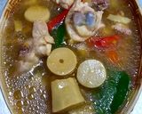 รูปขั้นตอนการทำที่ 4 ของ ไก่ต้มหน่อไม้ลวก