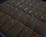 A picture of step 10 of Turkish Borek rolls (granny's version).