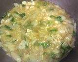 Foto del paso 3 de la receta Cazón en salsa verde con guisantes