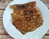 A picture of step 4 of Flattened Rice and Amaranth Greens Savoury Pancakes.