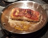 A picture of step 6 of Salmon Oscar.