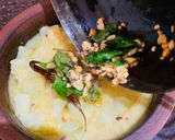 A picture of step 4 of Chow chow with moong dal.