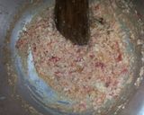 A picture of step 5 of Beaten eggs with ugali.