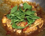 A picture of step 6 of Irresistible Taiwanese Three Cup Chicken.