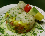 Foto del paso 3 de la receta: Tartar de Bacalao marinado con mango y aguacate