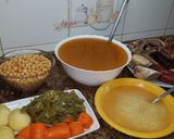 A picture of step 6 of Madrid-Style Chickpea Stew (Cocido Madrileño, Pressure Cooker Version).