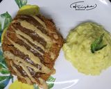 Foto langkah ke 8 dari resep Chicken Katsu with Mashed Potato by #Fmemasak.