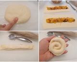 Foto del passaggio 3 della ricetta Girelle di strudel alle pesche e mango senza glutine