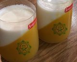 Hình bước làm 10 của món Panna cotta thơm ngon, mát bổ từ kiwi và chanh leo!