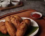 Foto langkah ke 7 dari resep Roti Goreng Isi Keju Mozarella.