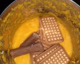 A picture of step 2 of Mango bikis ice cream cake,birthday special.