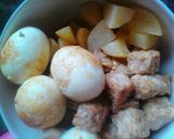 Foto langkah ke 3 dari resep Kari Tempe kentang telur.
