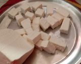 নিরামিষ পালং পানির(Niramish palak paneer recipe in bengali) রেসিপি ধাপ - 3 ছবি