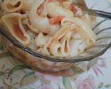 A picture of step 5 of Veg pasta.
