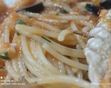 Foto del paso 7 de la receta: Spaghettini con cigalas, langostinos y tomate