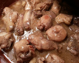 Foto del paso 15 de la receta: Pollo en salsa de ajos con patatas fritas