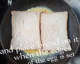 A picture of step 3 of Egg in Bread Toast.