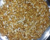 A picture of step 11 of Murmura Chikki.